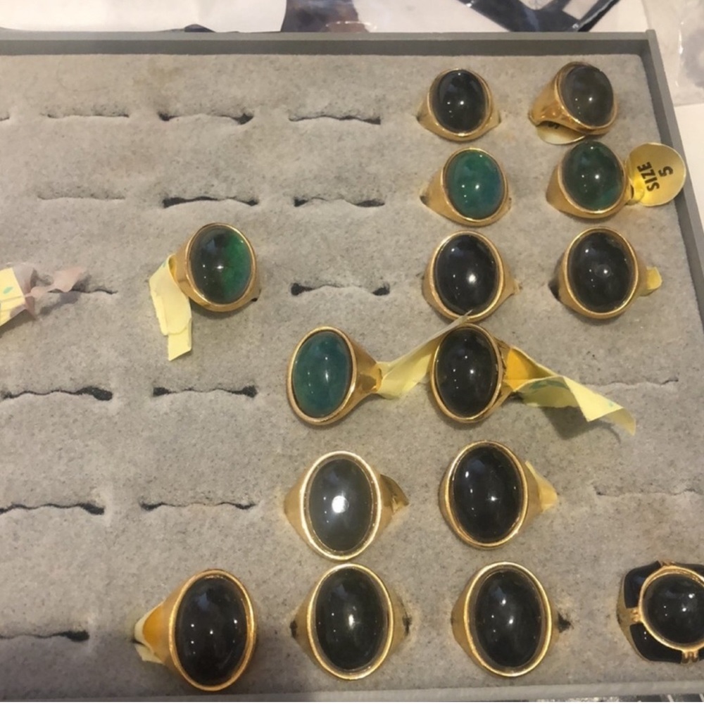 Vintage Genuine Mood Rings sz 5, 6, 7, or 8-boutique - Picture 3 of 14